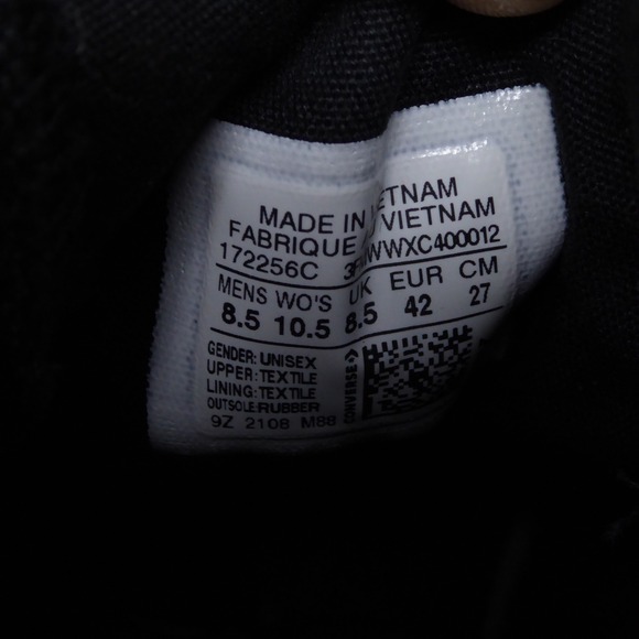 Converse Chuck 70 Hi Leopard Print Grey Black Shoes Sneaker Mens 8.5 Womens 10.5 - Picture 8 of 9